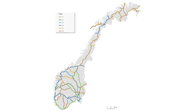 Plan for utrulling av ladestasjoner: Starter på Østlandet